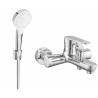 Mexen Kama R05 Badewannenarmatur mit Duschset, Chrom - 7253R05-00