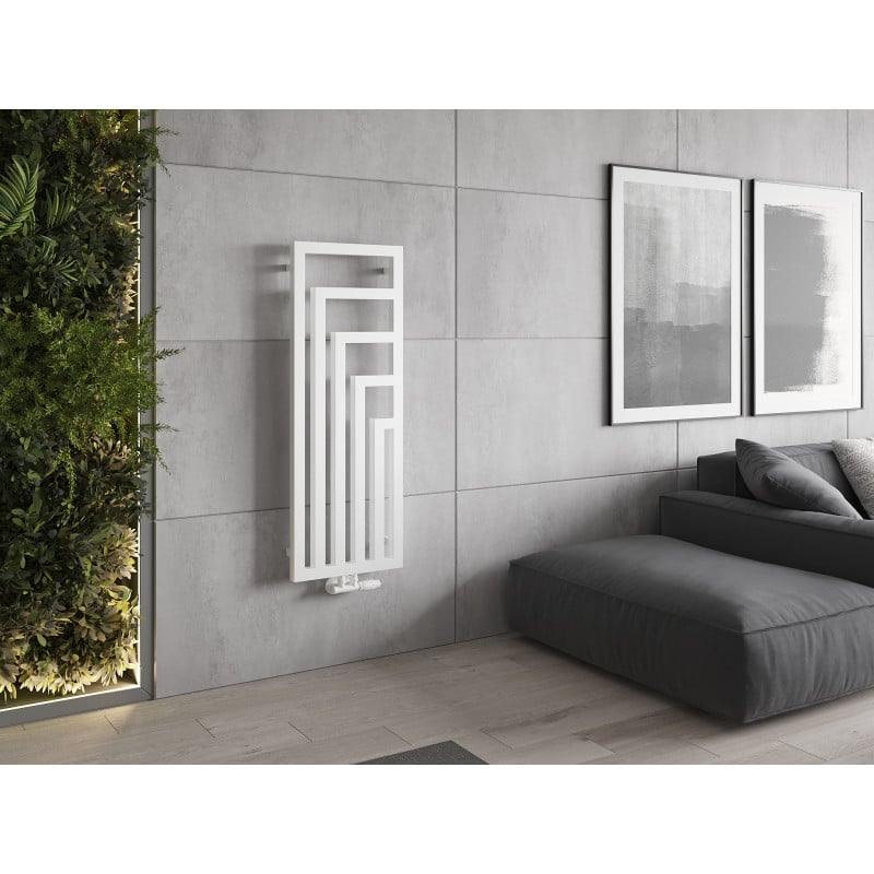 Mexen Alaska Dekorationsheizkörper 1216 x 440 mm, 542 W, weiß - W205-1216-440-00-20