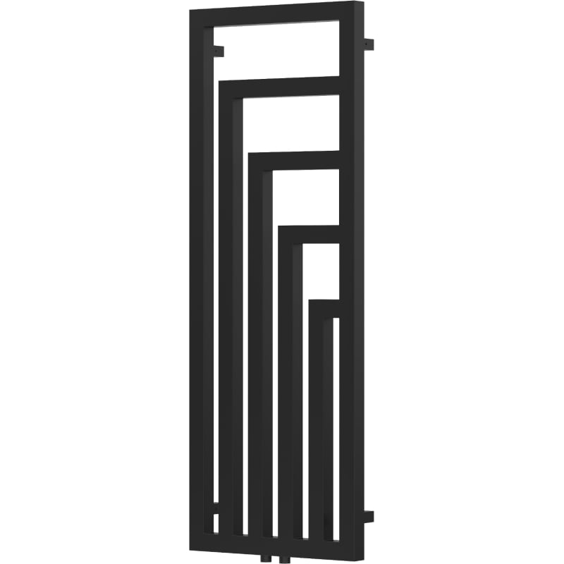 Mexen Alaska Design-Heizkörper 1216 x 440 mm, 542 W, schwarz - W205-1216-440-00-70