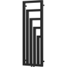 Mexen Alaska Dekorativer Heizkörper 1216 x 440 mm, 542 W, schwarz - W205-1216-440-00-70