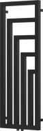 Mexen Alaska Design-Heizkörper 1216 x 440 mm, 542 W, schwarz - W205-1216-440-00-70