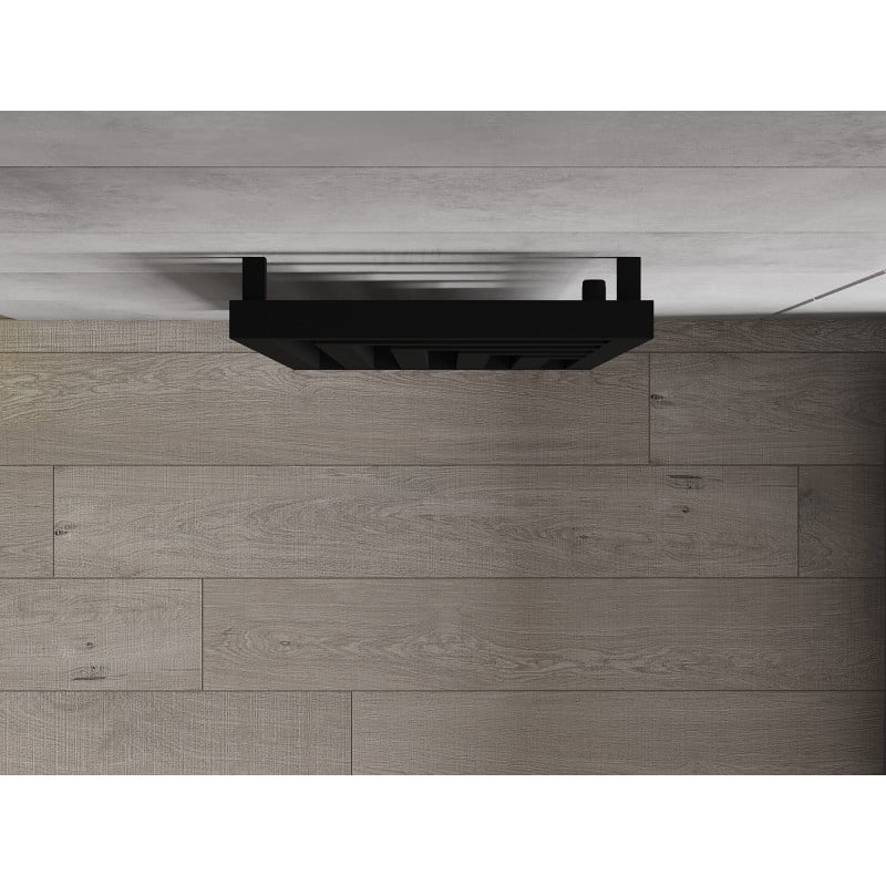 Mexen Alaska Dekorativer Heizkörper 1216 x 440 mm, 542 W, schwarz - W205-1216-440-00-70