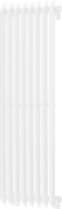 Mexen Atlanta Design-Heizkörper 1200 x 405 mm, 646 W, Weiß - W211-1200-405-00-20