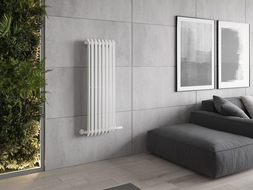 Mexen Atlanta dekorativer Heizkörper 1200 x 405 mm, 646 W, weiß - W211-1200-405-00-20