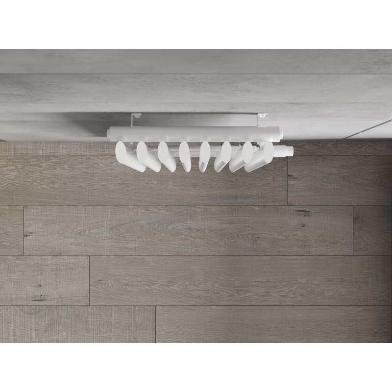 Mexen Atlanta Dekorativer Heizkörper 1200 x 405 mm, 646 W, weiß - W211-1200-405-00-20