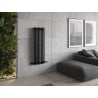 Mexen Atlanta Dekorativer Heizkörper 1200 x 405 mm, 646 W, schwarz - W211-1200-405-00-70
