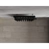 Mexen Atlanta Dekorativer Heizkörper 1200 x 405 mm, 646 W, schwarz - W211-1200-405-00-70