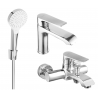 Mexen Pecos R05 Badewannen-Set, Chrom - 72703R05-00
