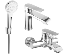 Mexen Pecos R05 Badewannen-Set, Chrom - 72703R05-00