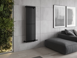 Mexen Atlanta Design-Heizkörper 1500 x 460 mm, 894 W, Schwarz - W211-1500-460-00-70
