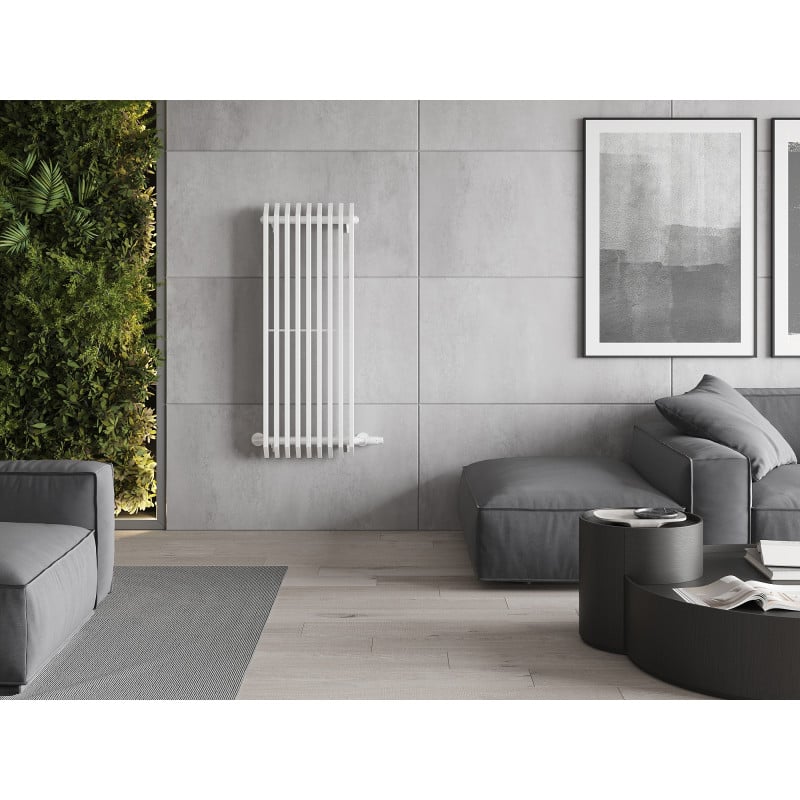 Mexen Aurora Dekorativer Heizkörper 1200 x 450 mm, 917 W, weiß - W212-1200-450-00-20