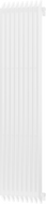 Mexen Aurora Dekorativer Heizkörper 1800 x 450 mm, 1347 W, weiß - W212-1800-450-00-20