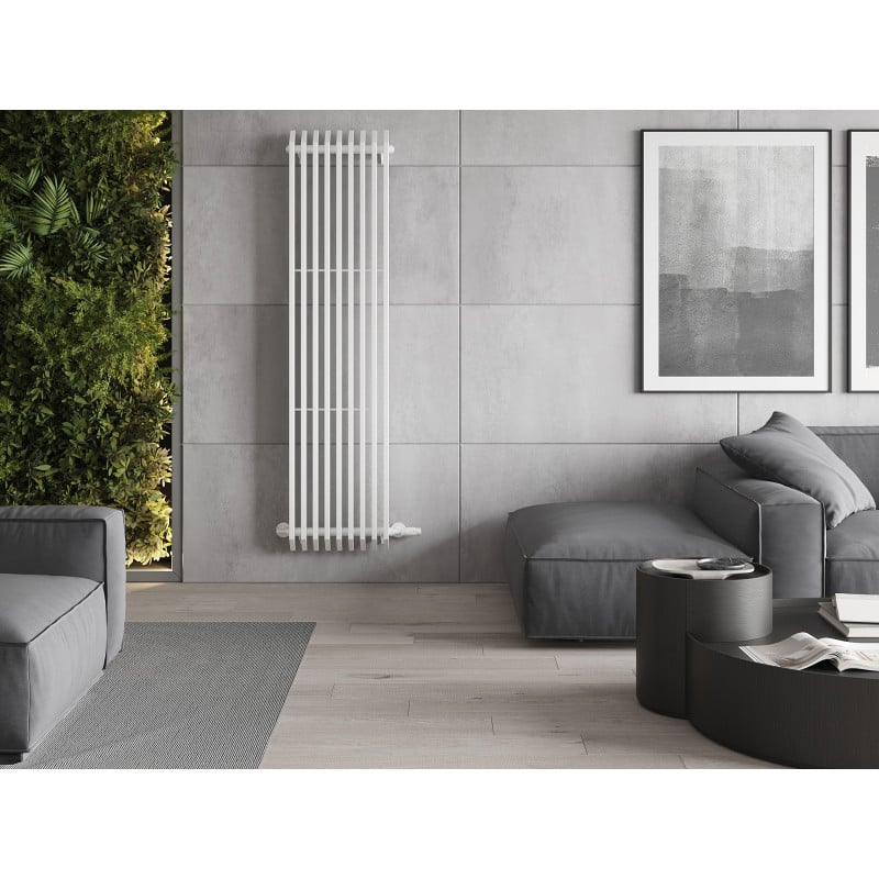 Mexen Aurora Dekorativer Heizkörper 1800 x 450 mm, 1347 W, weiß - W212-1800-450-00-20
