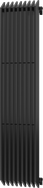 Mexen Aurora Dekorativer Heizkörper 1800 x 450 mm, 1347 W, schwarz - W212-1800-450-00-70