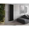 Mexen Aurora Dekorativer Heizkörper 1800 x 450 mm, 1347 W, schwarz - W212-1800-450-00-70
