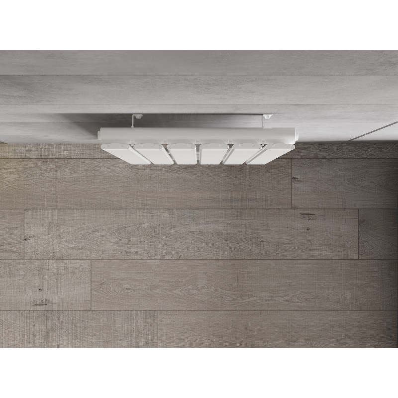 Mexen Boston dekorativer Heizkörper 1200 x 452 mm, 611 W, weiß - W213-1200-452-00-20