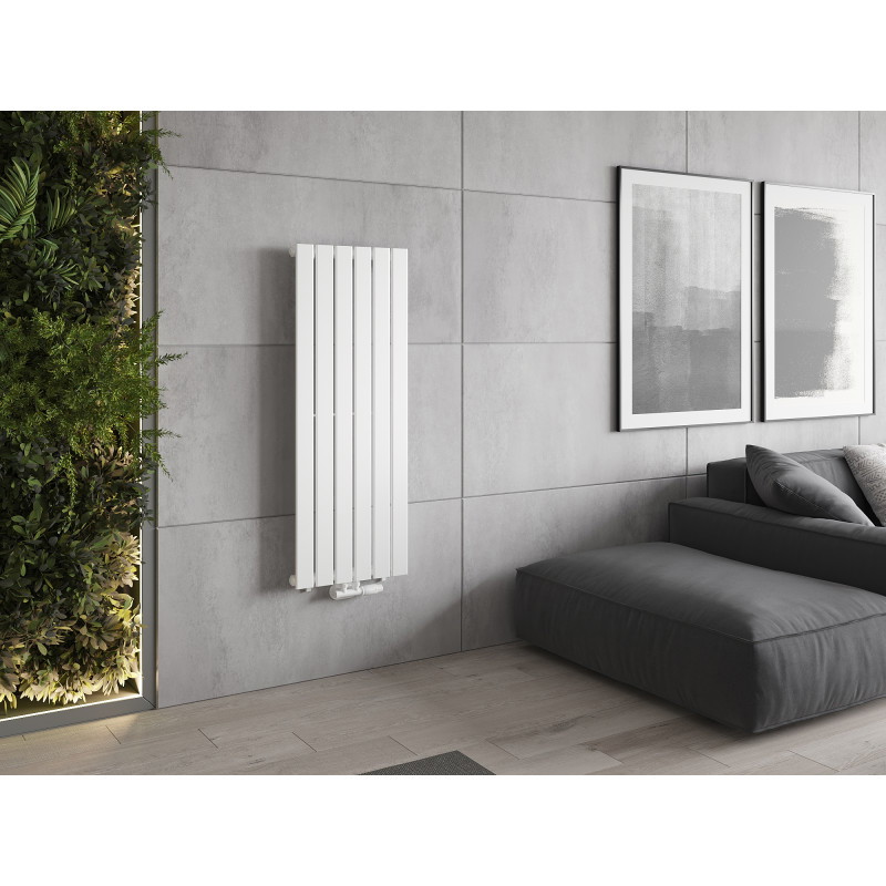 Mexen Boston dekorativer Heizkörper 1200 x 452 mm, 611 W, weiß - W213-1200-452-00-20