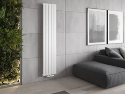 Mexen Boston Dekorativer Heizkörper 1800 x 376 mm, 740 W, weiß - W213-1800-376-01-20