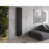 Mexen Boston Dekorativer Heizkörper 1800 x 376 mm, 740 W, schwarz - W213-1800-376-01-70