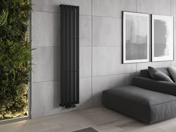 Mexen Boston Design-Heizkörper 1800 x 376 mm, 740 W, Schwarz - W213-1800-376-01-70