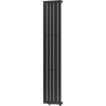 Mexen Boston Dekorativer Heizkörper 1800 x 376 mm, 740 W, schwarz - W213-1800-376-01-70