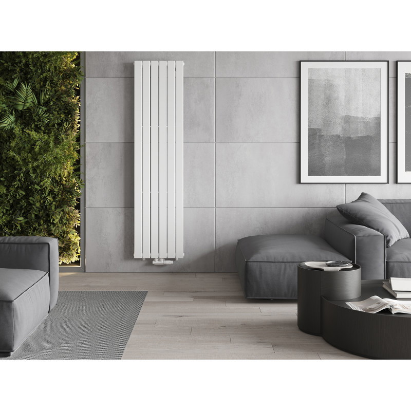 Mexen Boston Dekorativer Heizkörper 1800 x 452 mm, 888 W, weiß - W213-1800-452-00-20