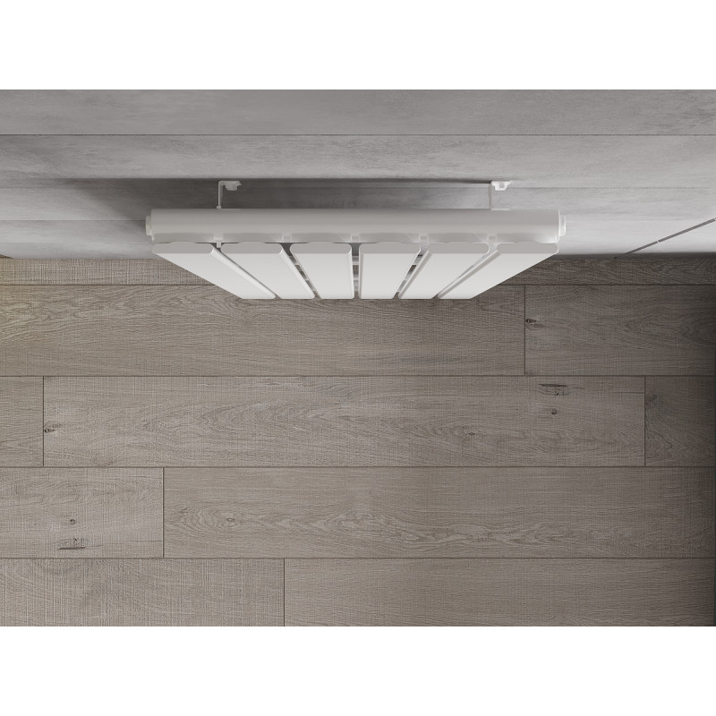 Mexen Boston Dekorativer Heizkörper 1800 x 452 mm, 888 W, weiß - W213-1800-452-00-20