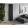 Mexen Boston dekorativer Heizkörper 1800 x 452 mm, 888 W, schwarz - W213-1800-452-00-70