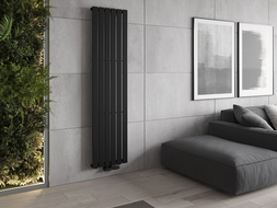 Mexen Boston Design-Heizkörper 1800 x 452 mm, 888 W, Schwarz - W213-1800-452-00-70