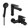 Mexen Pecos R40 Wannen-Set, schwarz - 72703R40-70