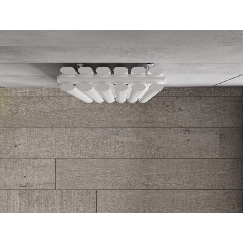 Mexen Dallas dekorativer Heizkörper 1600 x 360 mm, 1039 W, weiß - W214-1600-360-00-20