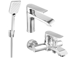 Mexen Pecos R62 Badewannenset, Chrom - 72703R62-00