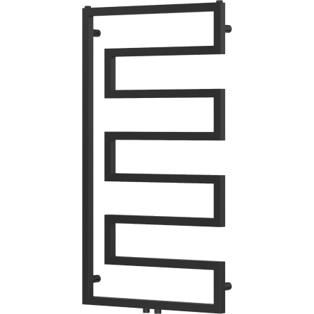 Mexen Floryda dekorativer Heizkörper 1080 x 600 mm, 358 W, schwarz - W206-1080-600-00-70