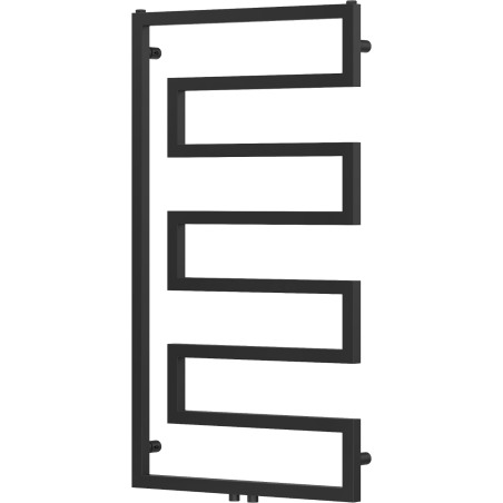 Mexen Floryda Design-Heizkörper 1080 x 600 mm, 358 W, Schwarz - W206-1080-600-00-70