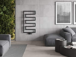 Mexen Floryda dekorativer Heizkörper 1080 x 600 mm, 358 W, schwarz - W206-1080-600-00-70