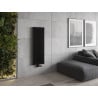 Mexen Kansas Dekorativer Heizkörper 1200 x 420 mm, 842 W, schwarz - W204-1200-420-00-70