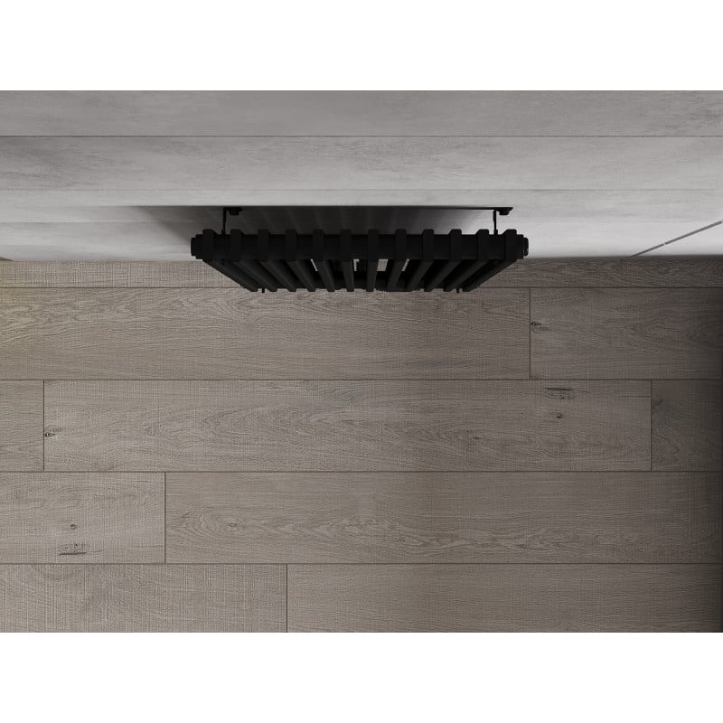 Mexen Kansas Dekorationsheizkörper 1200 x 420 mm, 842 W, schwarz - W204-1200-420-00-70