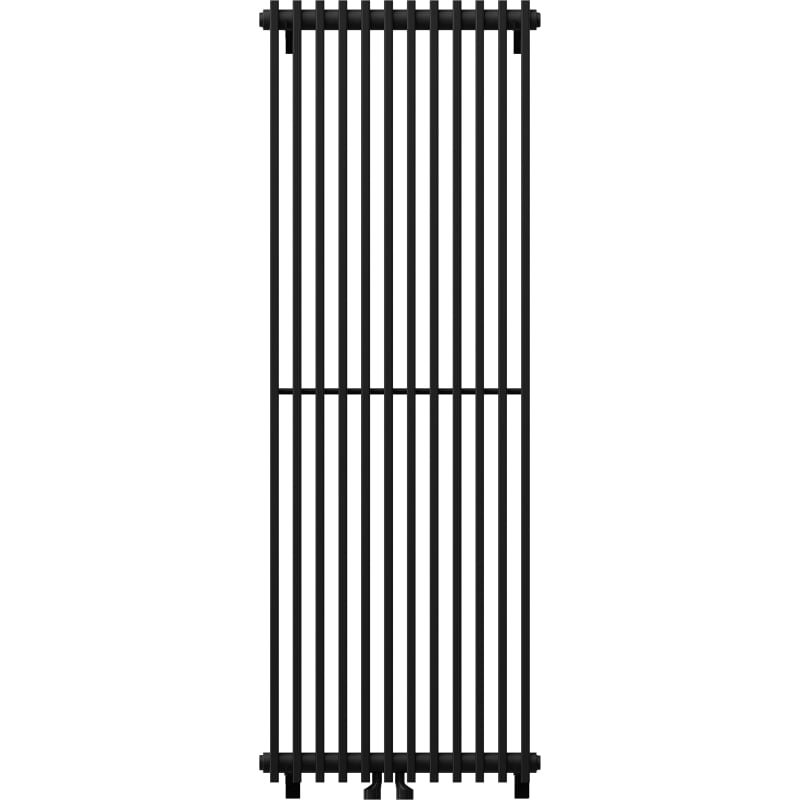 Mexen Kansas Dekorativer Heizkörper 1200 x 420 mm, 842 W, schwarz - W204-1200-420-00-70