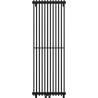 Mexen Kansas Dekorativer Heizkörper 1200 x 420 mm, 842 W, schwarz - W204-1200-420-00-70