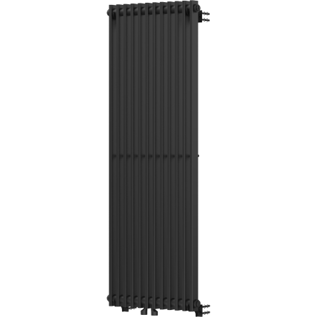 Mexen Kansas Dekorationsheizkörper 1200 x 420 mm, 842 W, schwarz - W204-1200-420-00-70