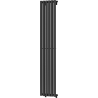 Mexen Nevada Dekorativer Heizkörper 1800 x 360 mm, 705 W, schwarz - W201-1800-360-00-70