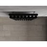 Mexen Nevada Dekorativer Heizkörper 1800 x 480 mm, 940 W, schwarz - W201-1800-480-00-70