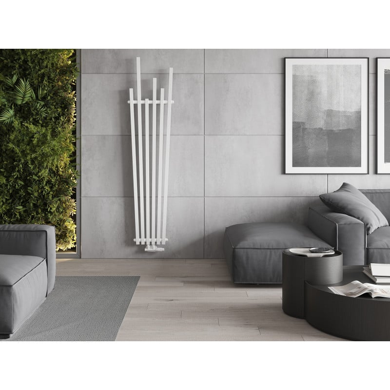 Mexen Omaha Dekorationsheizkörper 1800 x 420 mm, 655 W, weiß - W208-1800-420-00-20