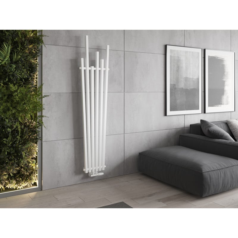 Mexen Omaha Dekorationsheizkörper 1800 x 420 mm, 655 W, weiß - W208-1800-420-00-20