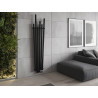 Mexen Omaha dekorativer Heizkörper 1800 x 420 mm, 655 W, schwarz - W208-1800-420-00-70