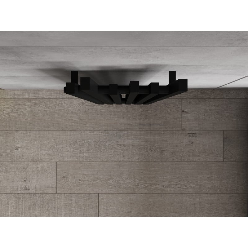 Mexen Omaha dekorativer Heizkörper 1800 x 420 mm, 655 W, schwarz - W208-1800-420-00-70