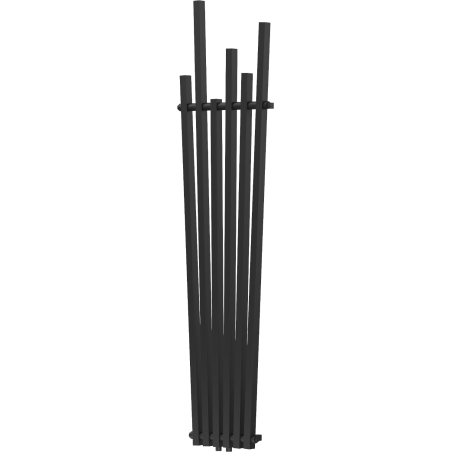Mexen Omaha dekorativer Heizkörper 1800 x 420 mm, 655 W, schwarz - W208-1800-420-00-70