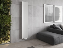 Mexen Oregon dekorativer Heizkörper 1800 x 360 mm, 604 W, weiß - W202-1800-350-00-20