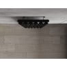 Mexen Oregon dekorativer Heizkörper 1800 x 360 mm, 604 W, schwarz - W202-1800-350-00-70