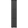 Mexen Oregon dekorativer Heizkörper 1800 x 360 mm, 604 W, schwarz - W202-1800-350-00-70